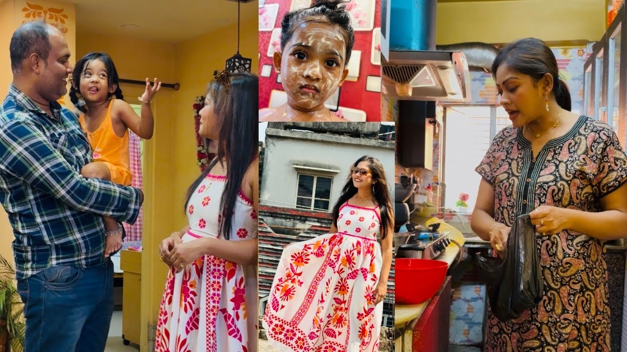 সব ব‍্যাপারে বর বাধা দেয়💁মা অসুস্থত🥹বাপের বাড়িতে দৌড়লাম🌚