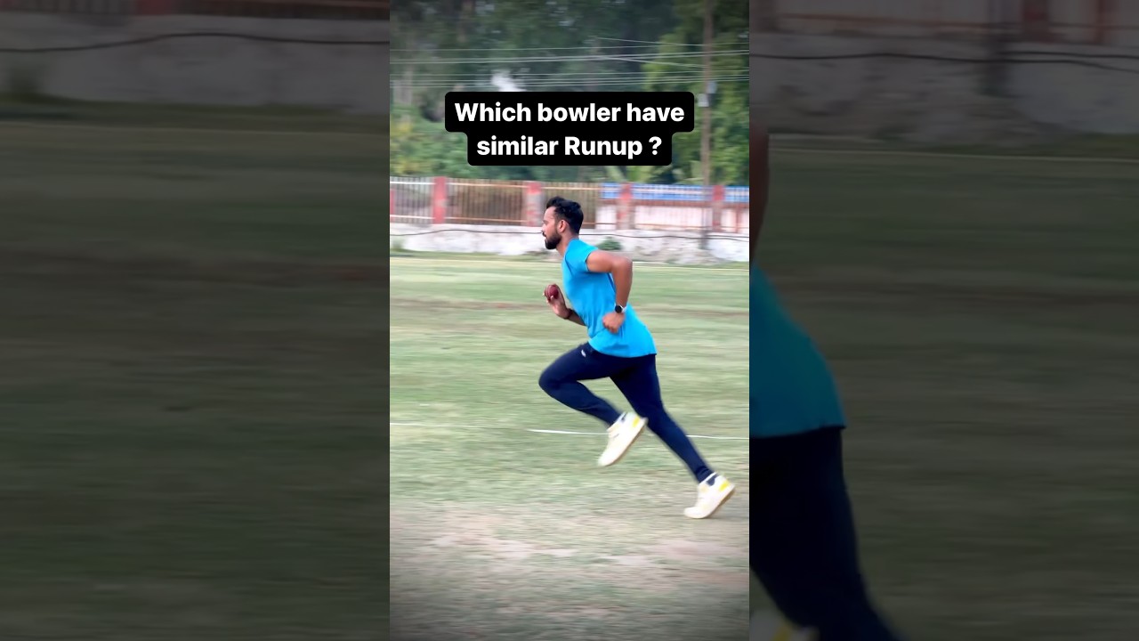 My Runup practice in slow mo 😍Best Drill for Bowling Runup💯 #shorts #ytshorts #cricket