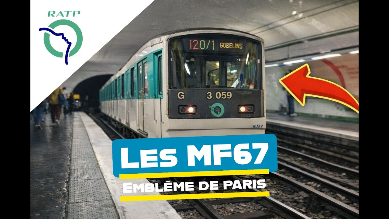l'Histoire des MF67, emblème du métro parisien