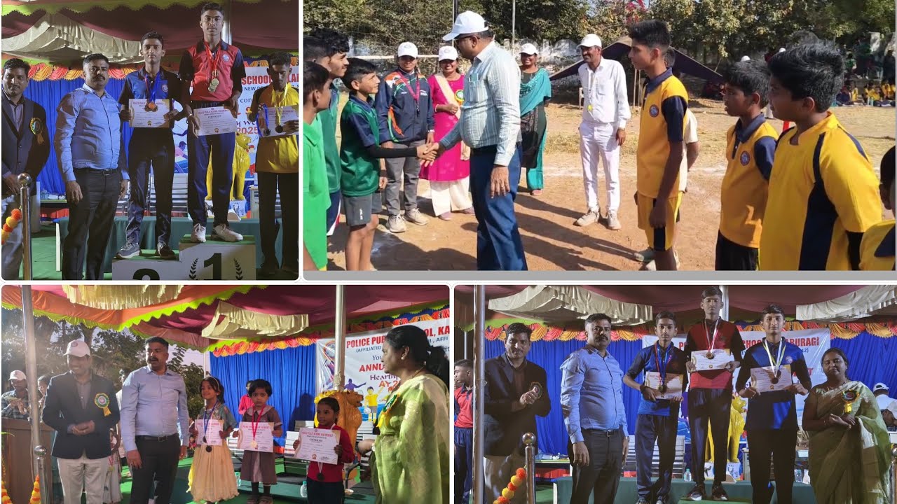 Annual Sports Closing Ceremony 2025-26 | Police Public School Kalaburagi