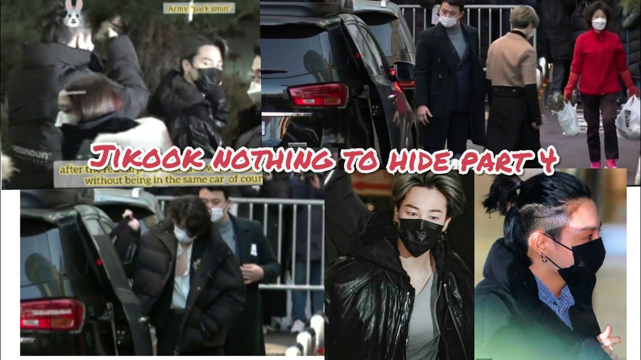 Jikook same car in kbs  Jikook nothing to hide part 4