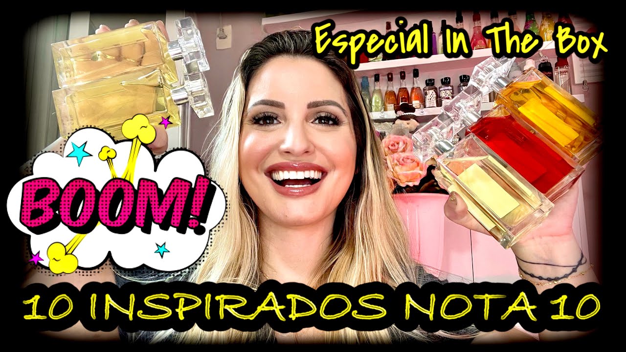 10 PERFUMES PODEROSOS QUEM FIXAM MUITO DA IN THE BOX ❤️
