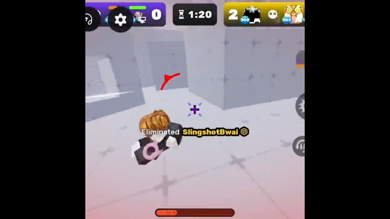 I BEAT SLINGSHOTBWAI in Roblox Rivals! #aura