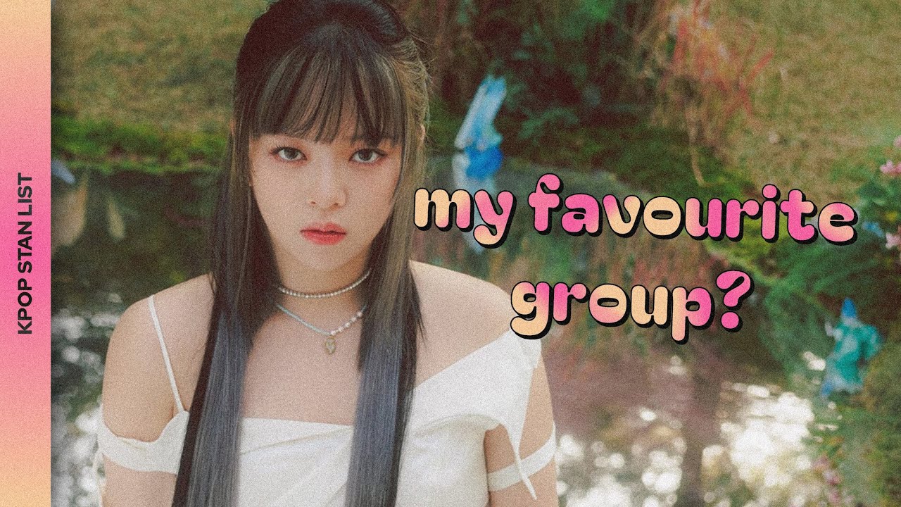 my kpop STAN LIST