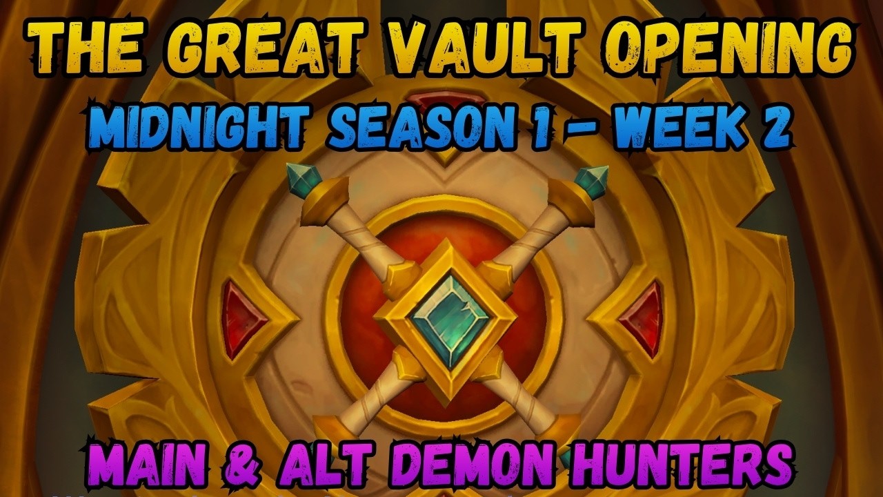 Открытие сезона Great Vault, 2-я неделя | Double DH Vaults | Midnight, 1-й сезон