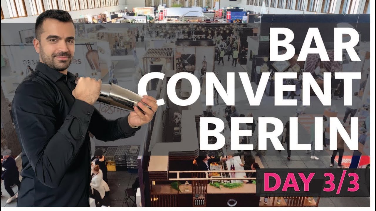 Bartender Working  At Berlin Bar Convent (BCB) 2022 Day 3/3
