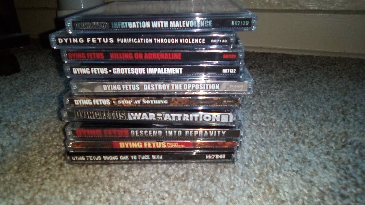 Dying Fetus Cd Collection