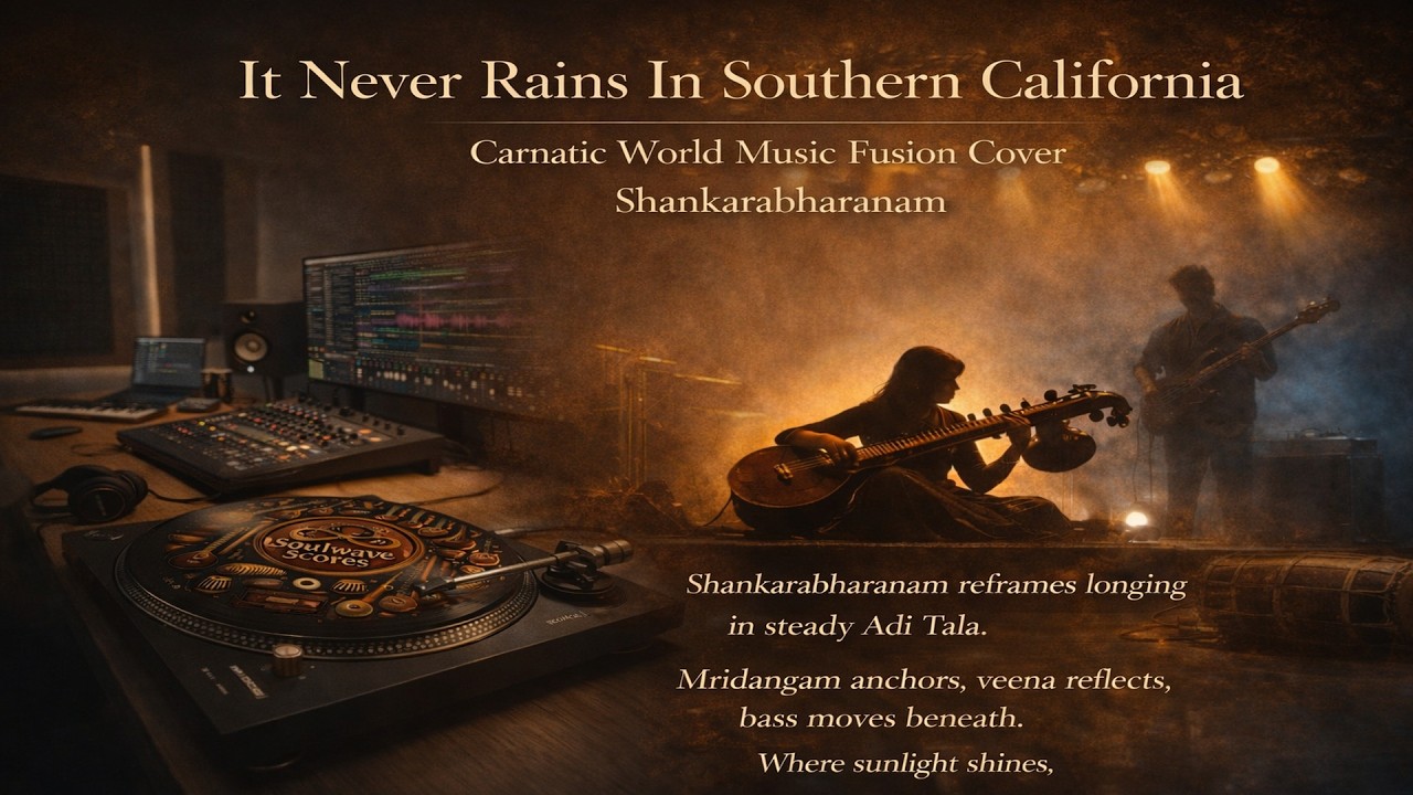 It Never Rains In Southern California – Carnatic World Music Fusion | Shankarabharanam
