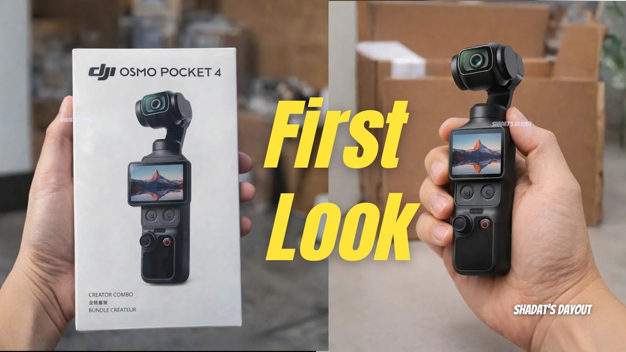 Первый взгляд на DJI Osmo Pocket 4 &ndash; официальные характеристики, цена и дата выхода!