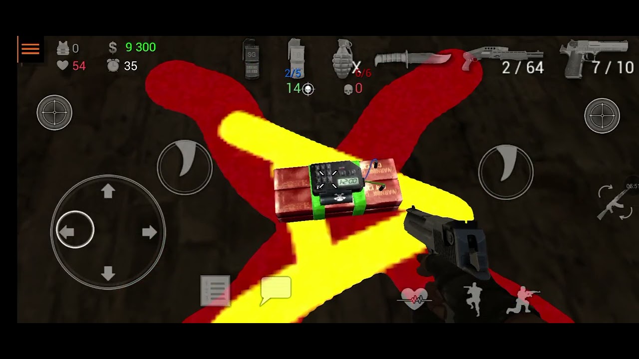 Закладка бомбы в special force group 2 #terorist #gameplay 