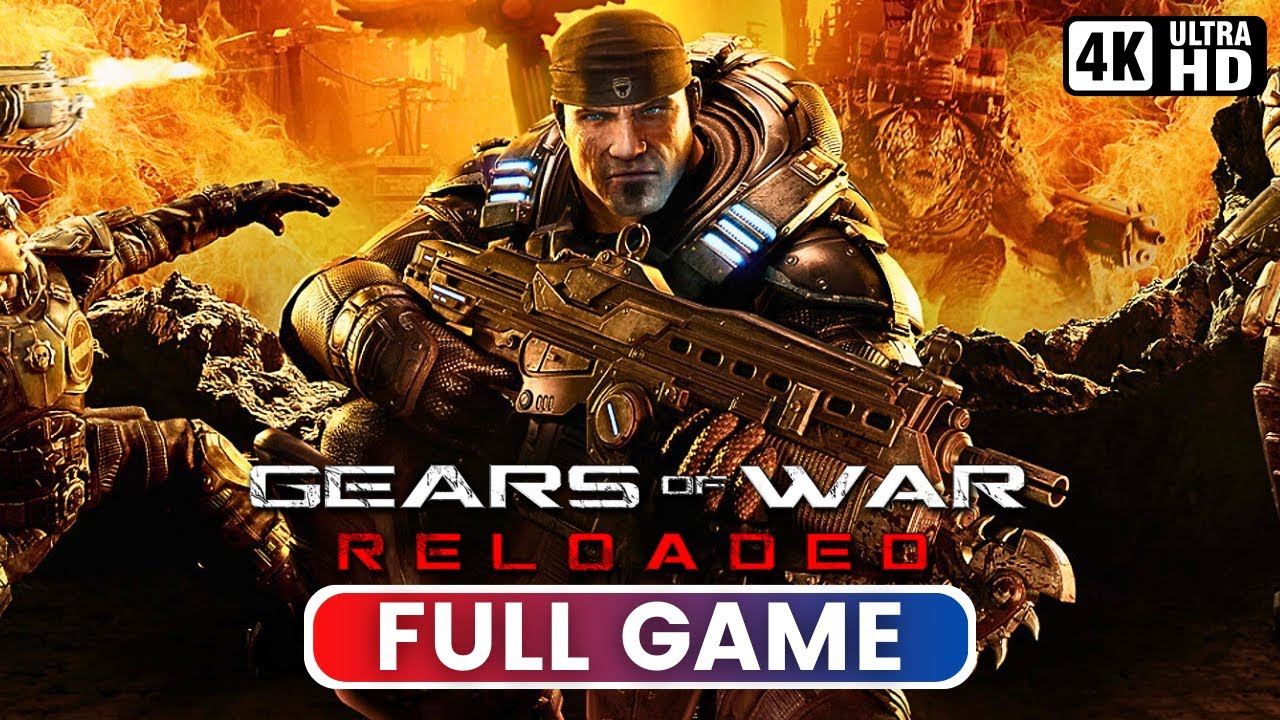 GEARS OF WAR: RELOADED | Full Game (PC Gameplay 4K 60FPS)