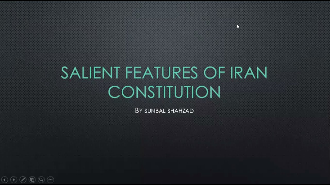 Salient features of Iranian Constitution |CSS |PMS |POLITICAL SCIENCE |