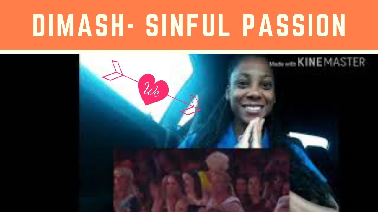 DIMASH- SINFUL PASSION REACTION