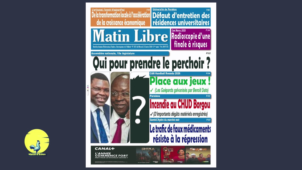 Analyse du 21 Janvier 2026 sur Matin d'Eden