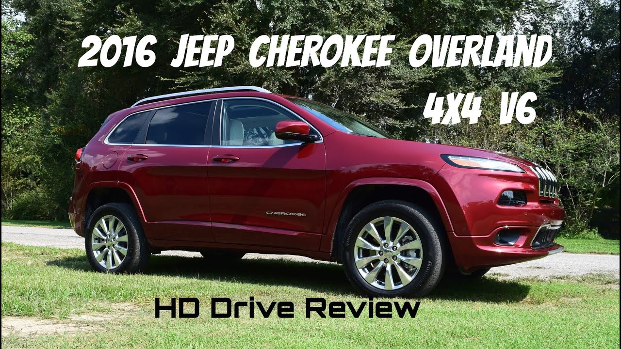 2016 Jeep CHEROKEE Overland 4x4 V6 - HD Drive Review