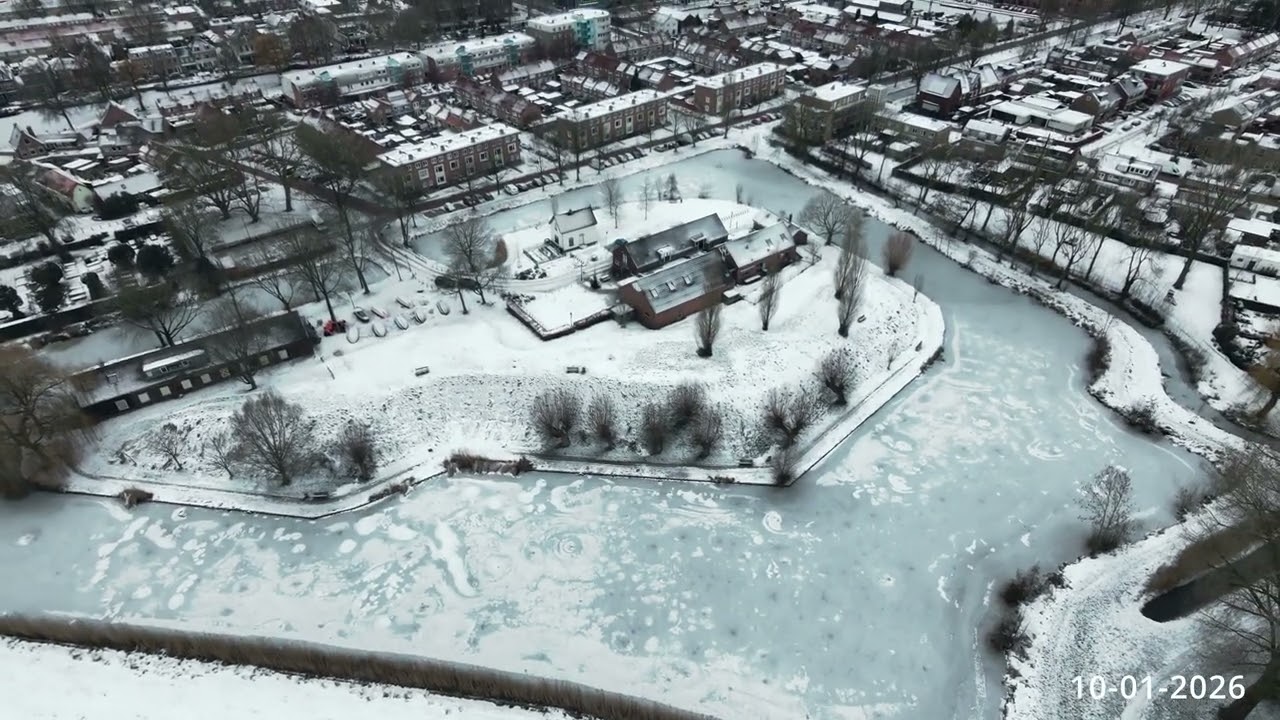 10-01-2026 Nieuwegein (Zuid) en omgeving in de sneeuw