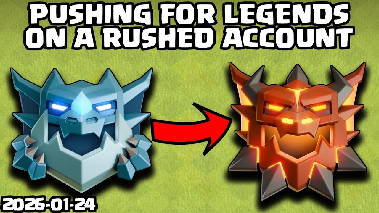 CAN I MAKE IT TO LEGENDS ON A RUSHED ACCOUNT? | ACCOUNT REVIEWS