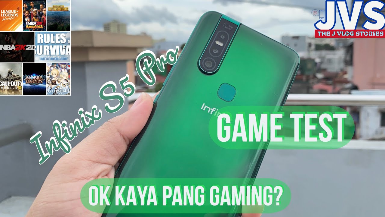 Infinix S5 Pro Game Test - Filipino