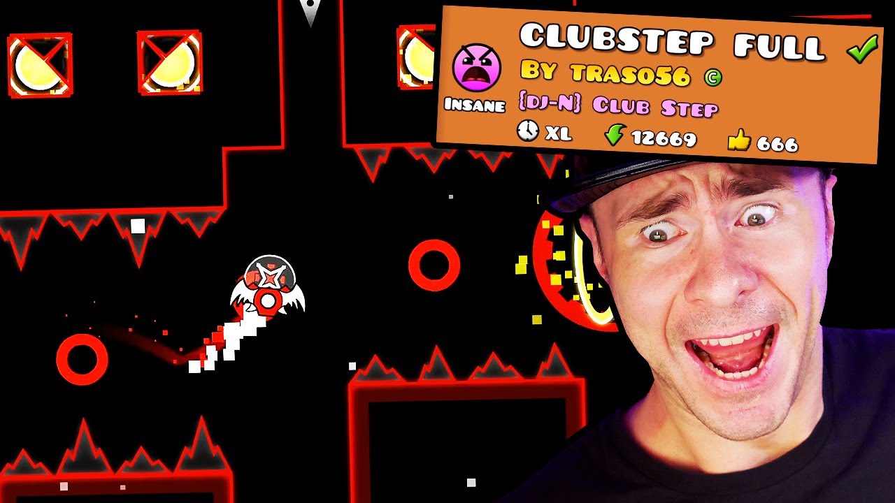 RobTop FULL XL VERSION Levels [Electroman Adventures, Clubstep, Polargeist]