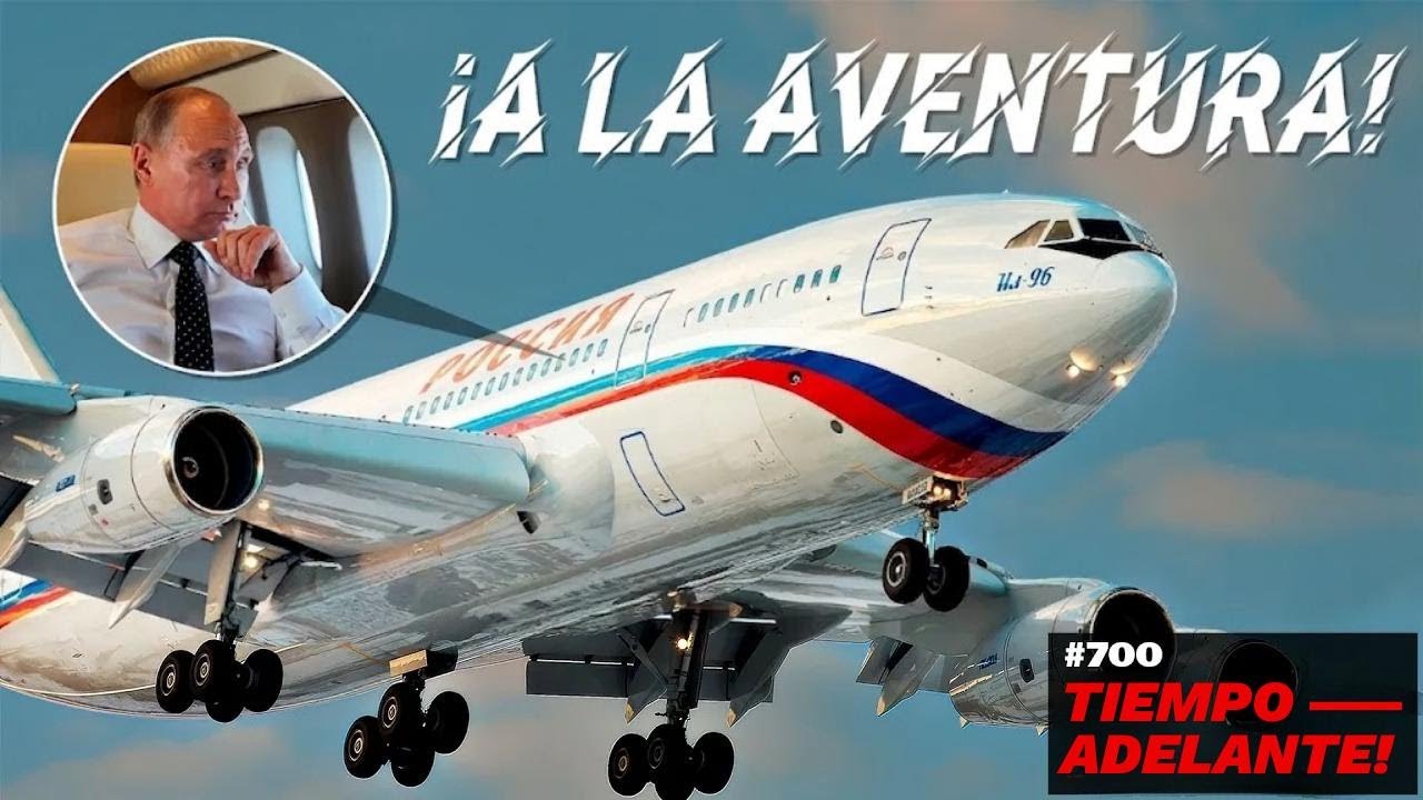 El misterioso Il-96: Rusia presenta su nuevo avión gigante