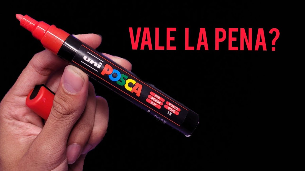 Vale la Pena Comprar los Marcadores Uni Posca ?