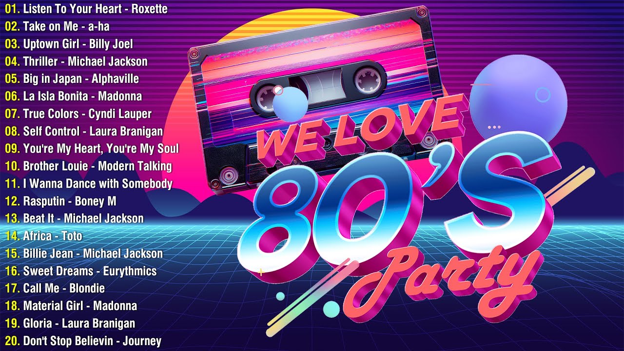Back To The 80s - 80s Greatest Hits Album - 80s Music Hits Best Songs Of The 1980s