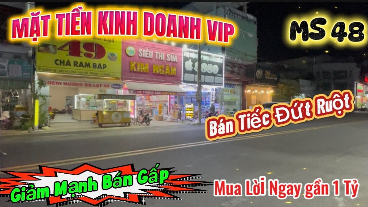 GIẢM MẠNH CHỦ NGỢP CẦN BÁN GẤP NHÀ MẶT TIỀN KINH DOANH VIP , MUA LỜI NGAY GẦN 1 TỶ 
