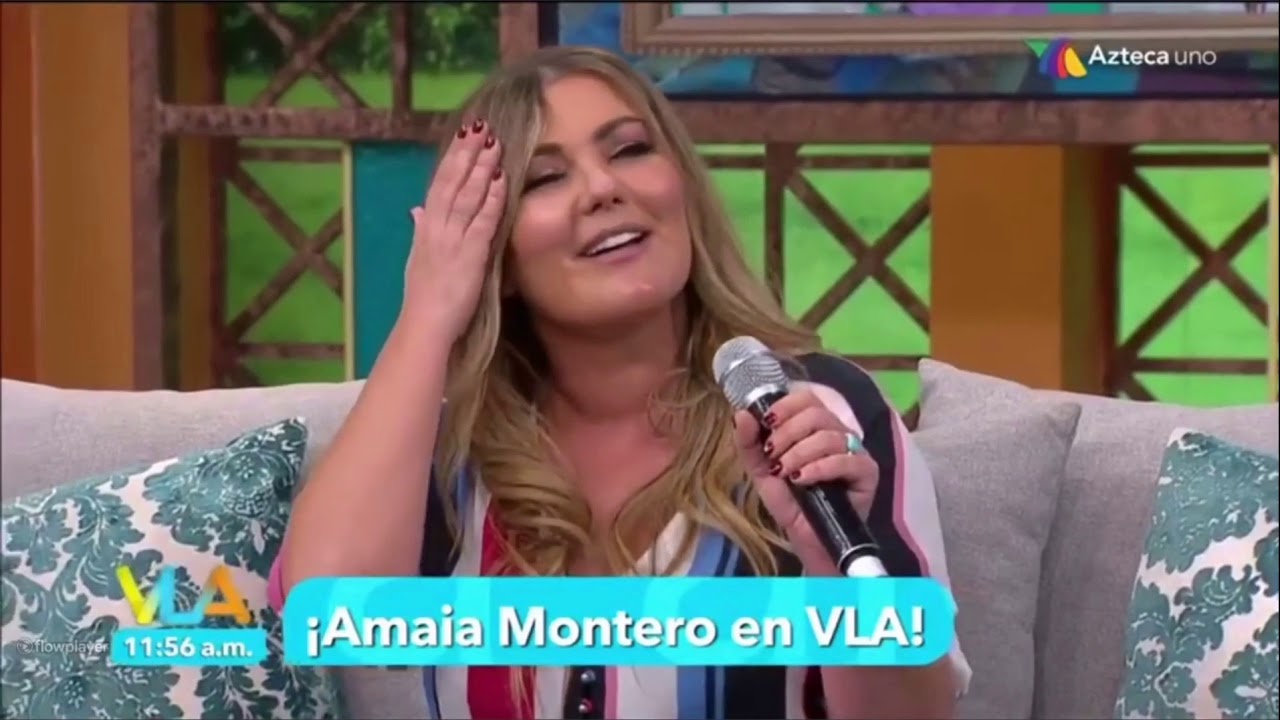 Amaia Montero visita Venga la Alegría | TV Azteca