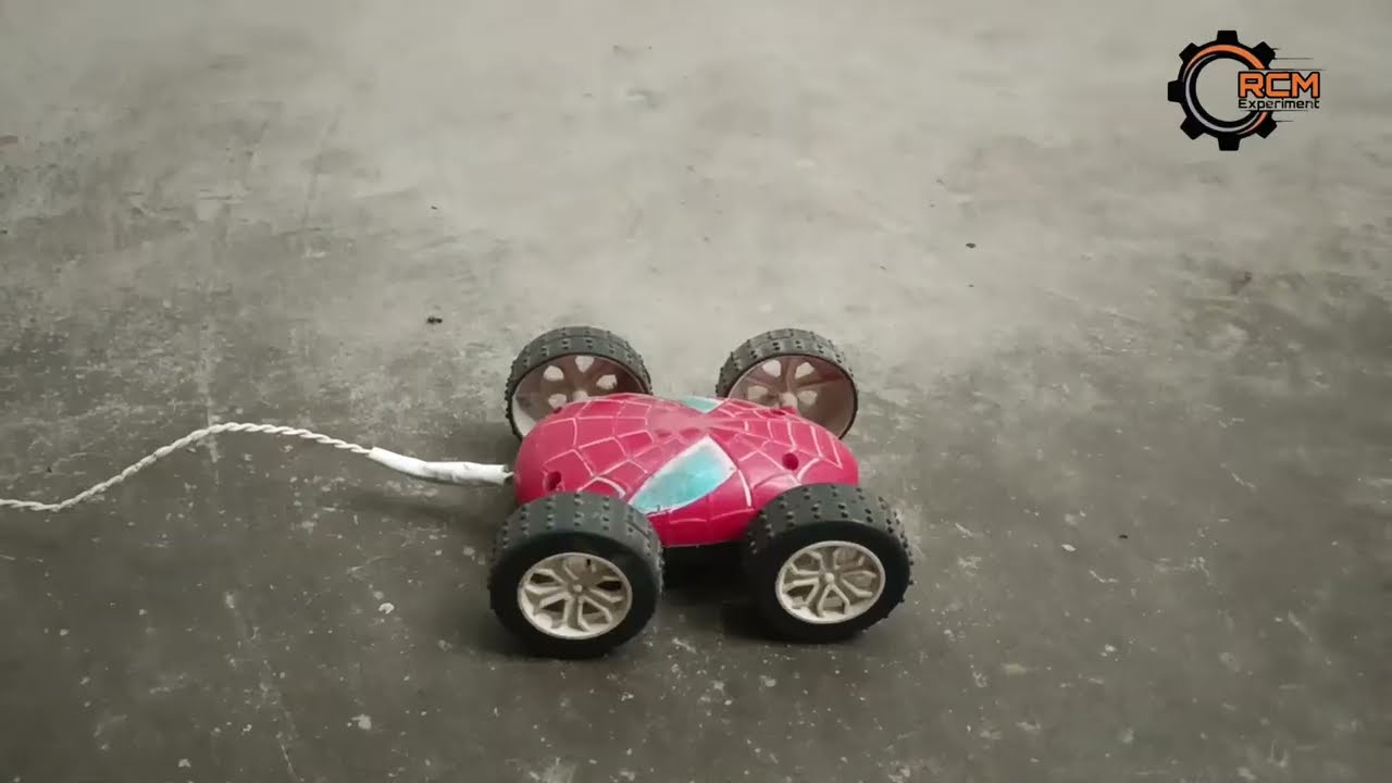 HOW TO MAKE A NORMAL CAR CONVERT INTO RC CAR AT HOME 🚗🚗... // RCM Experiment
