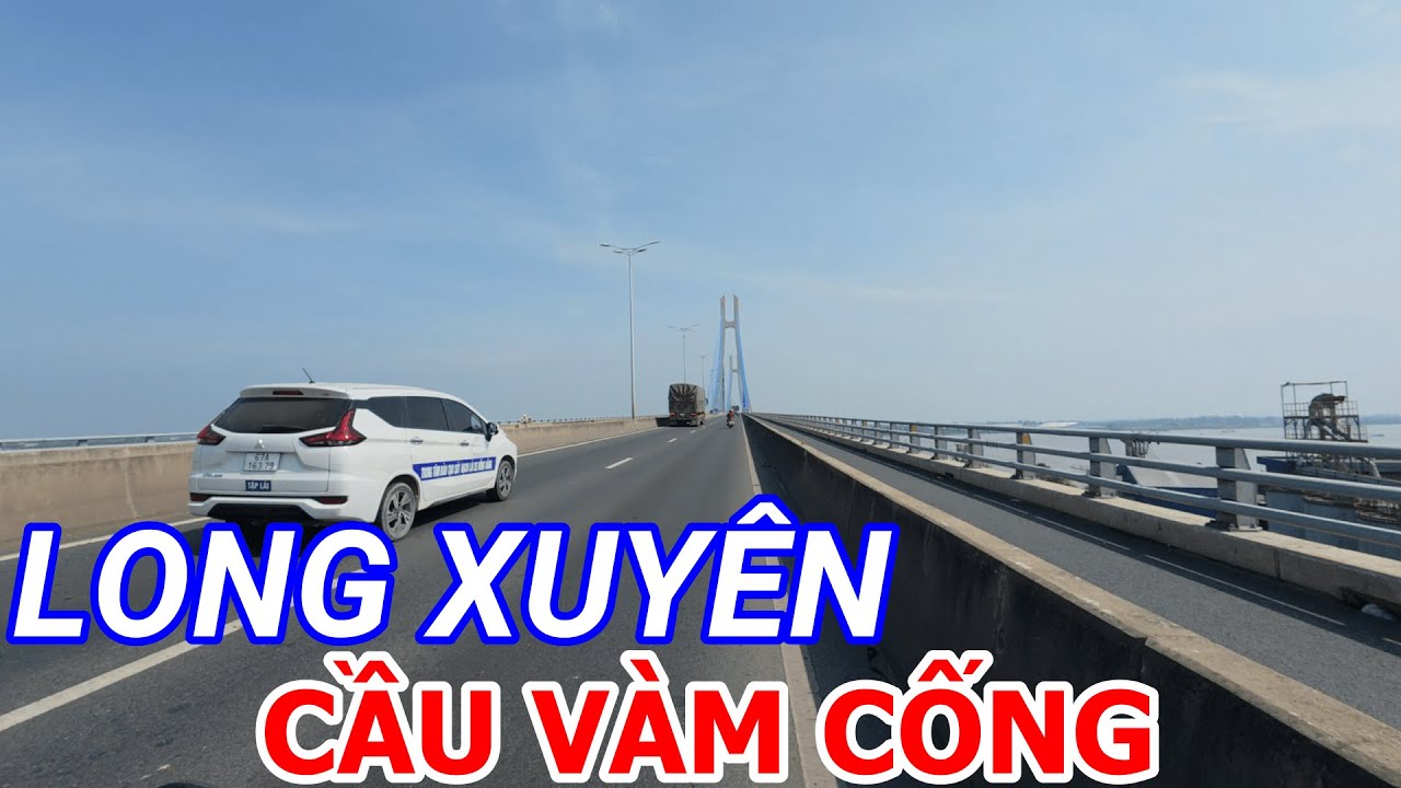 Từ Long Xuyên đi qua cầu Vàm Cống