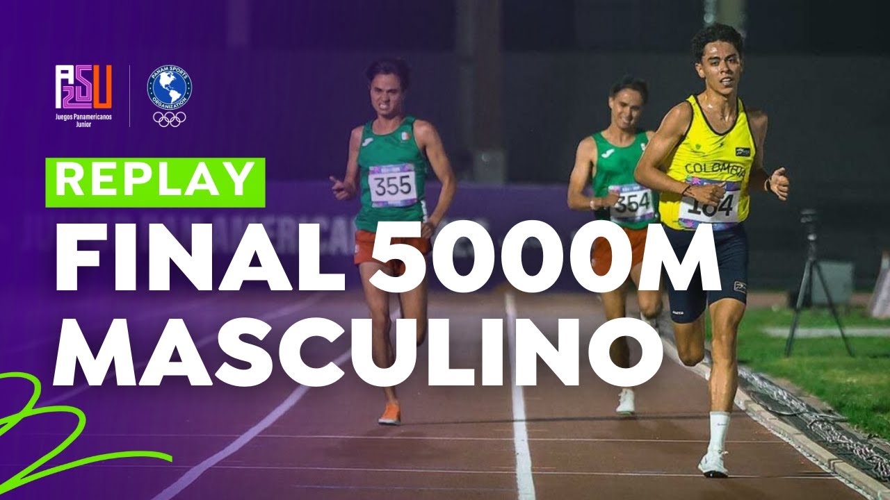 Final 5,000m masculino | Juegos Panamericanos Junior ASU 2025