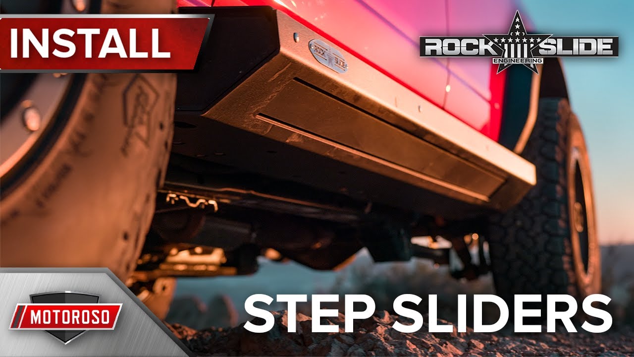 Руководство по установке — направляющие Rock Slide Engineering для Ford Bronco 21+
