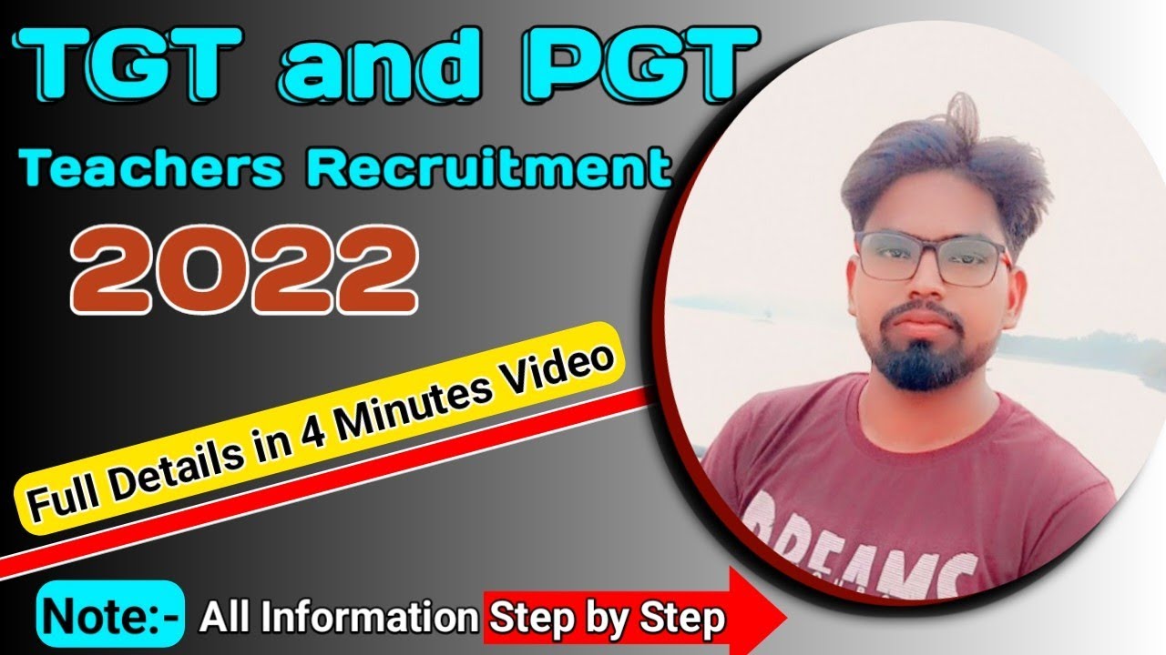 TGT and PGT Teacher Vacancy 2022 | How to fill UP TGT & PGT form 2022 | UpDate Class