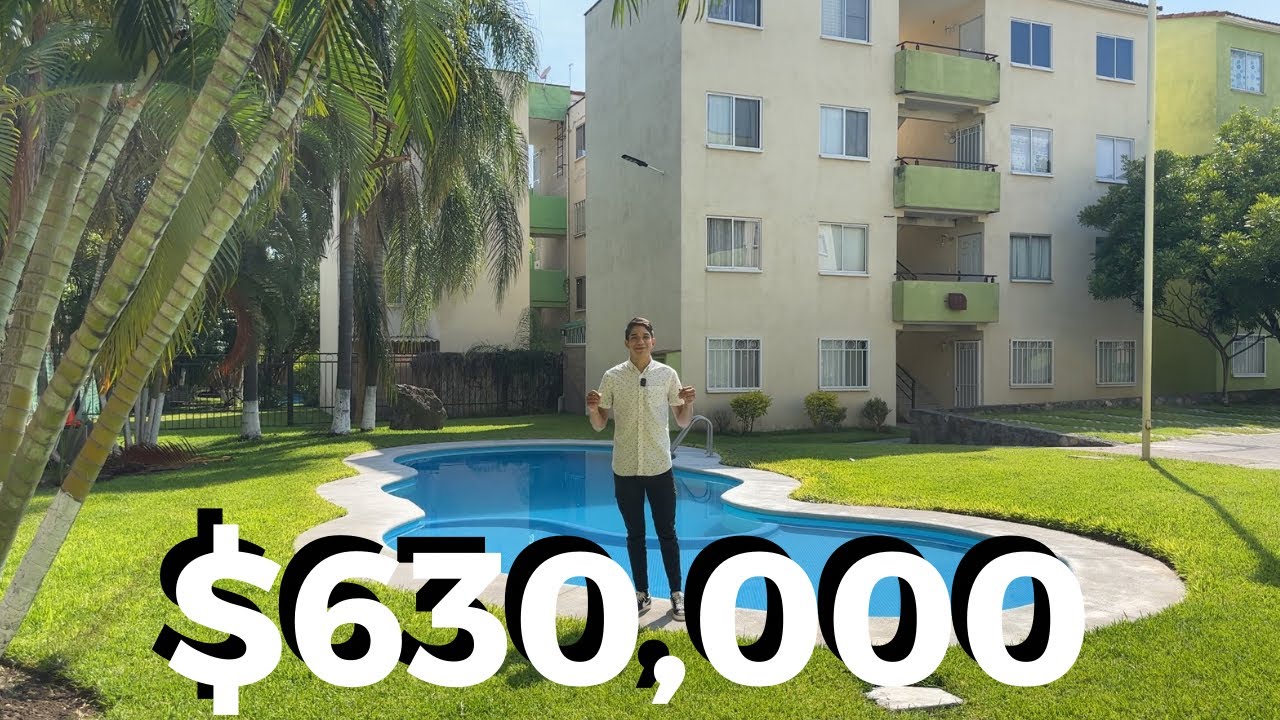 Vendemos departamento economico con alberca y seguridad a 30 minutos de Cuernavaca en Xochitepec Mor