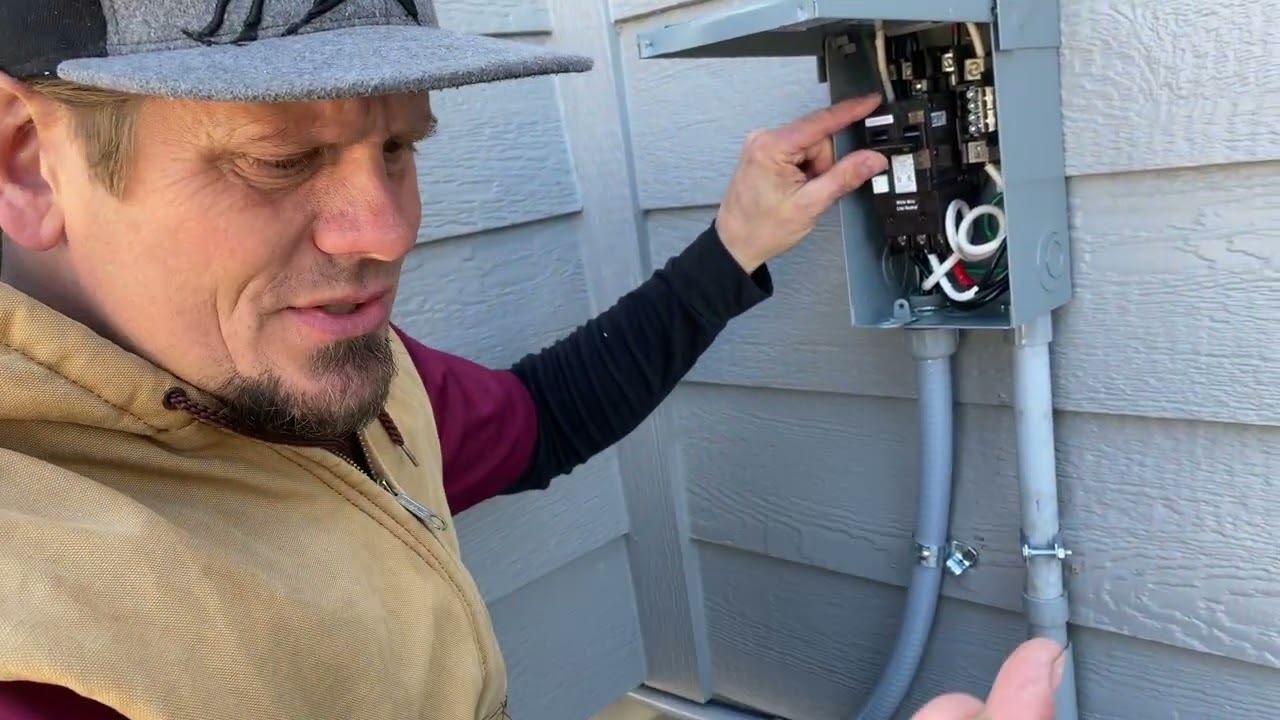 Setting Up Wiring for a Hot Tub Pt. 2