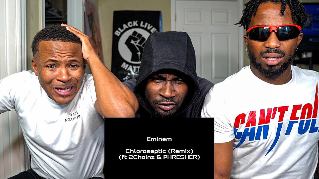 Eminem - Chloraseptic (Remix) ft. 2 Chainz & Phresher - REACTION