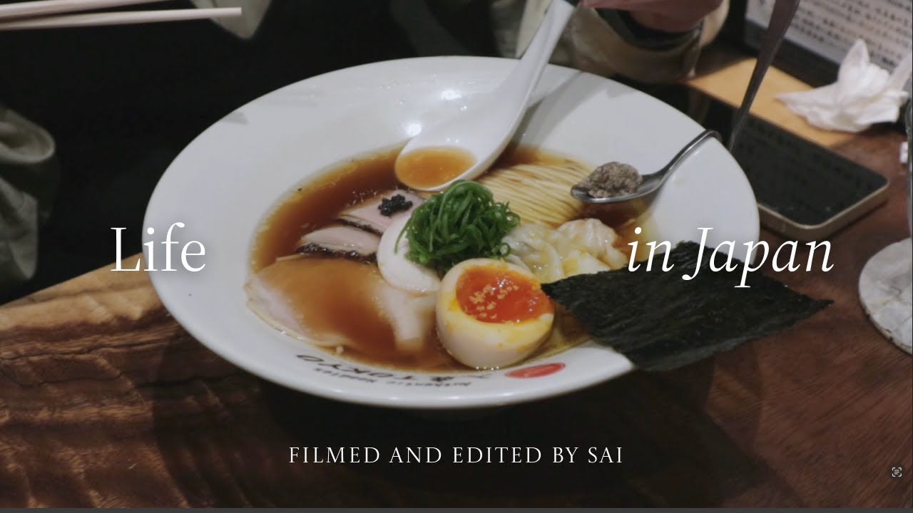 Life in Japan Vlog: Autumn in Tokyo, Michelin Ramen in Roppongi, Slow Living at Home | Tokyo Weekend