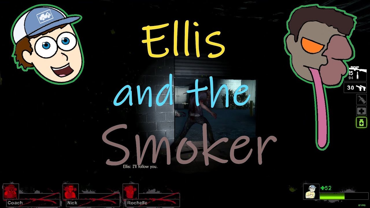 [L4D2] Ellis and the Smoker