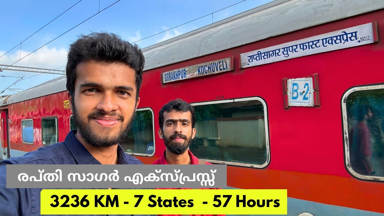 Gorakhpur to Kochuveli - Rapti Sagar Express 3AC Journey - Part - 3