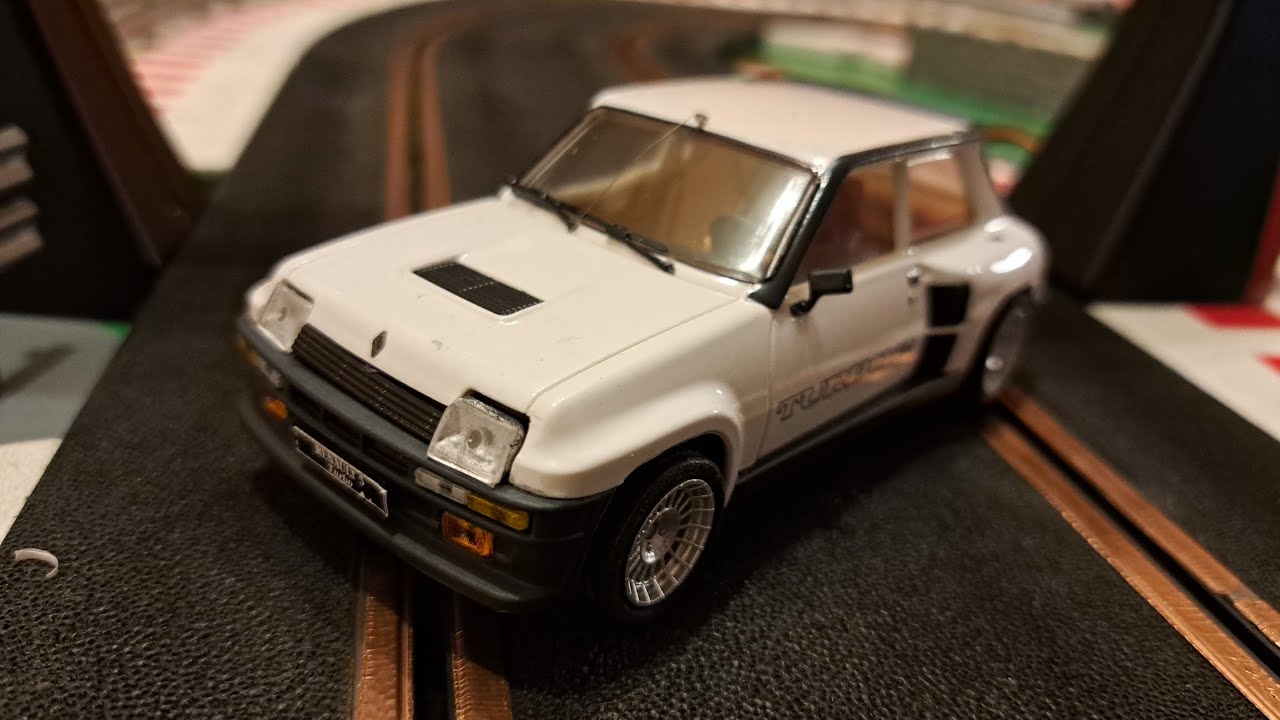 Teamslot Prueba dinámica Renault 5 turbo2 #slot_cars #scalextric #teamslot