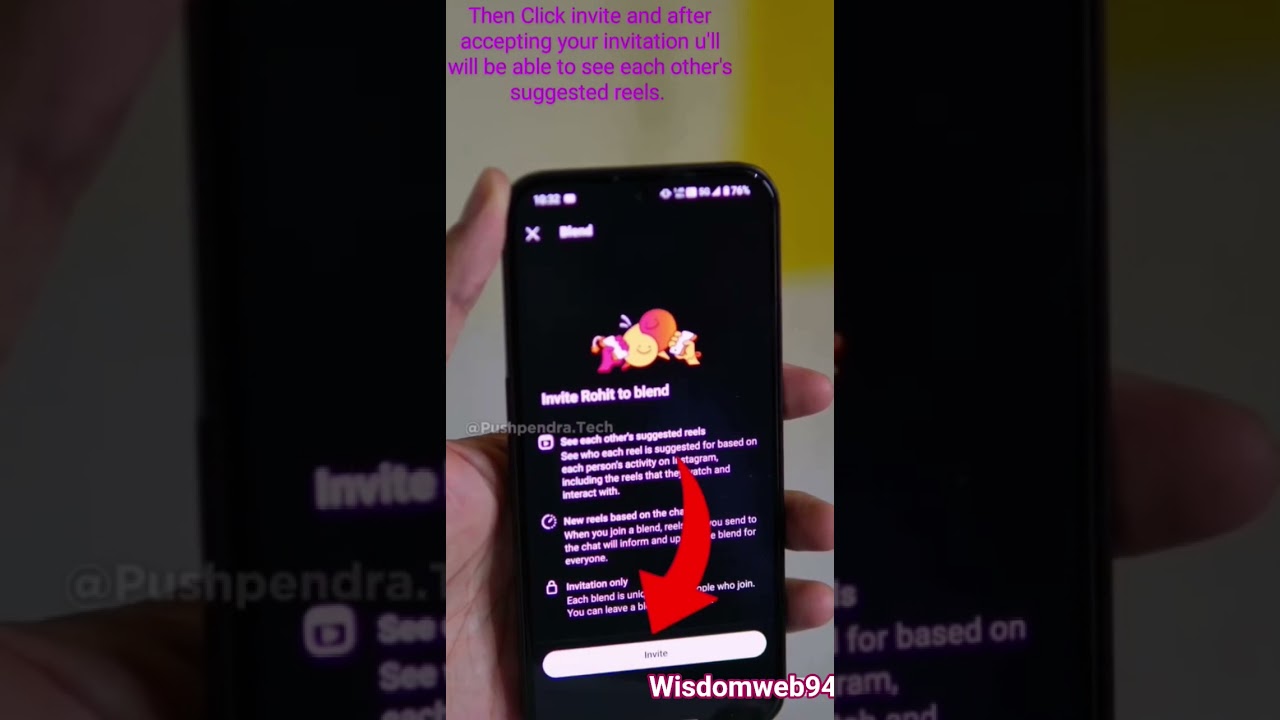 How to use blend on Instagram | new feature ||see each other's reels #instareels #blend #goviral