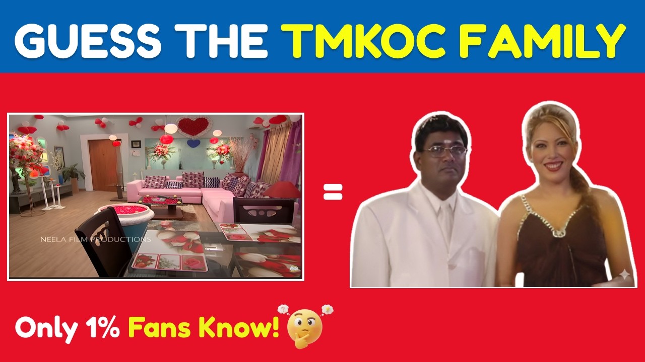 Guess TMKOC Family by Their House! 🏠🤔 Only True Fans can Score 12/12!