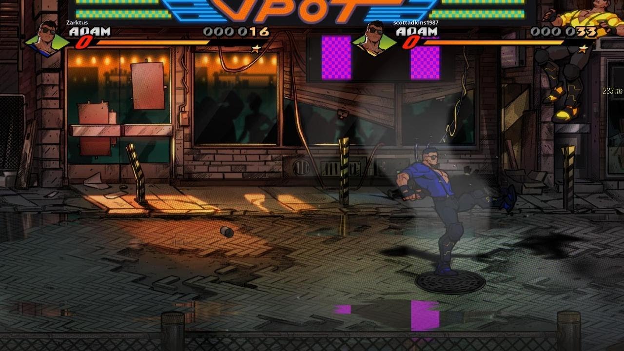 Streets of Rage 4 - Zarktus vs Scottadkins1987