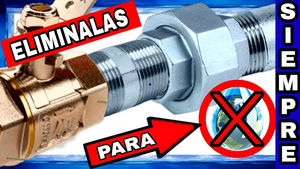 TRUCO PERFECTO ✅ para REPARAR GOTERA 💧 de agua PARA SIEMPRE ♾️en tuerca unión