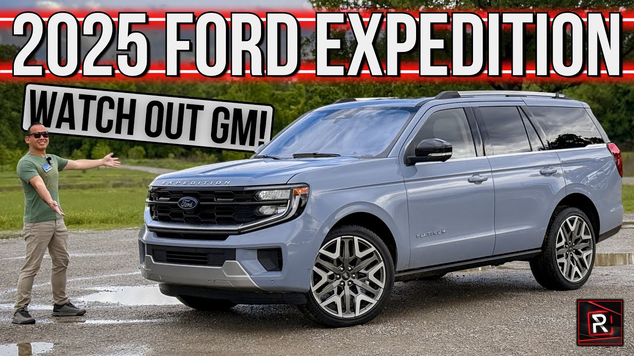 The 2025 Ford Expedition Platinum Is The Ultimate Adventure SUV For Big Families