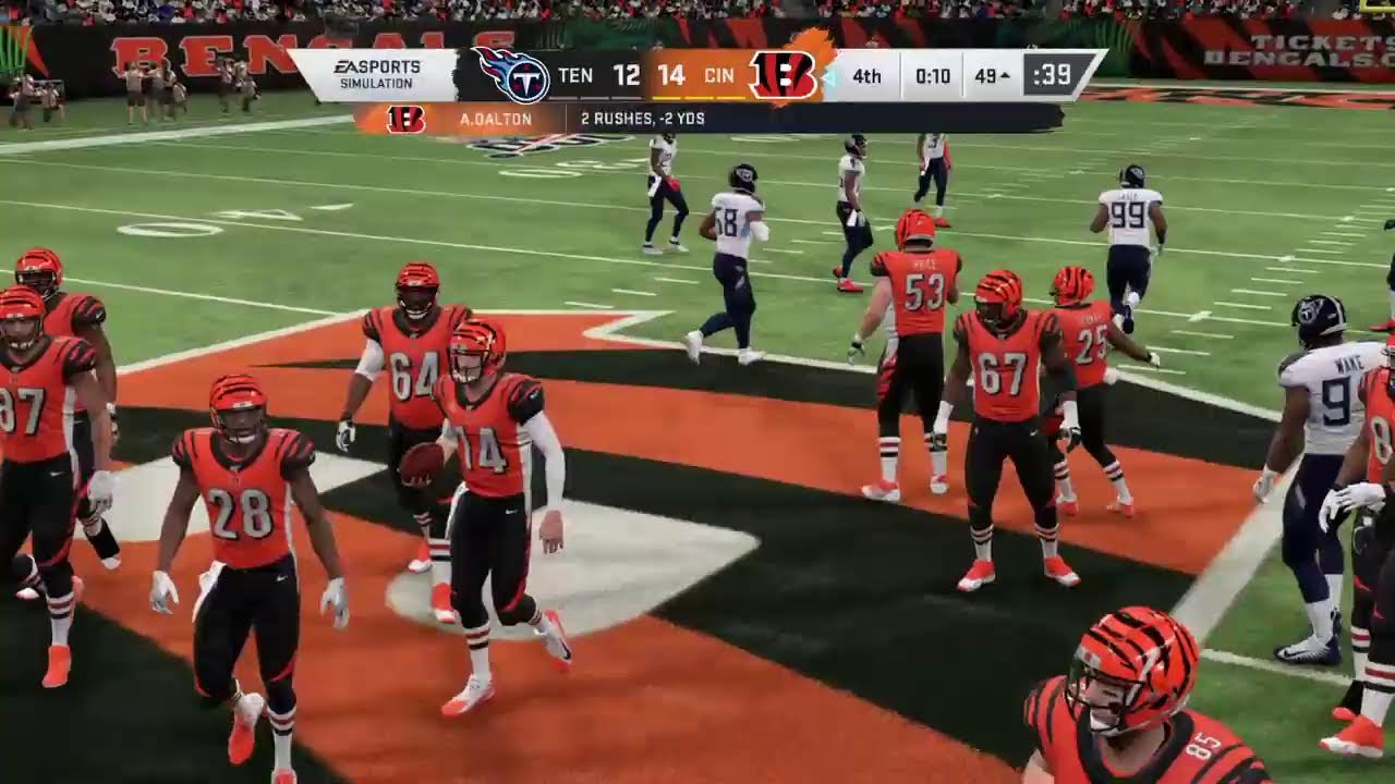 Bengals vs Titans