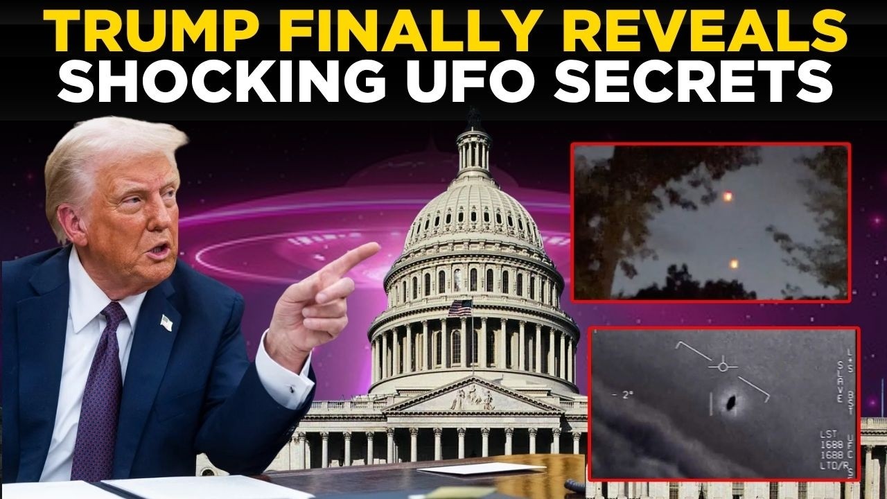 US NEWS LIVE: Trump Reveals Secret UFO Files Long Hidden From the Public | World News