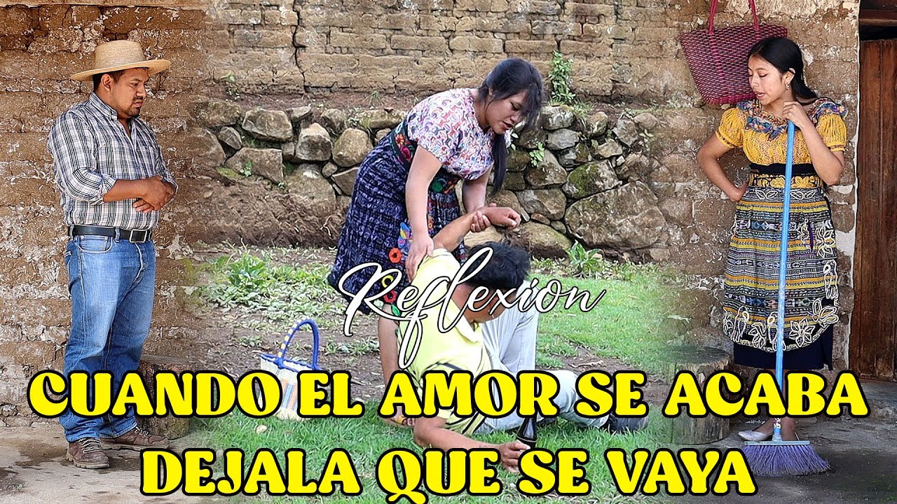 CUANDO EL AMOR SE ACABA  DEJALA QUE SE VAYA Reflexión...