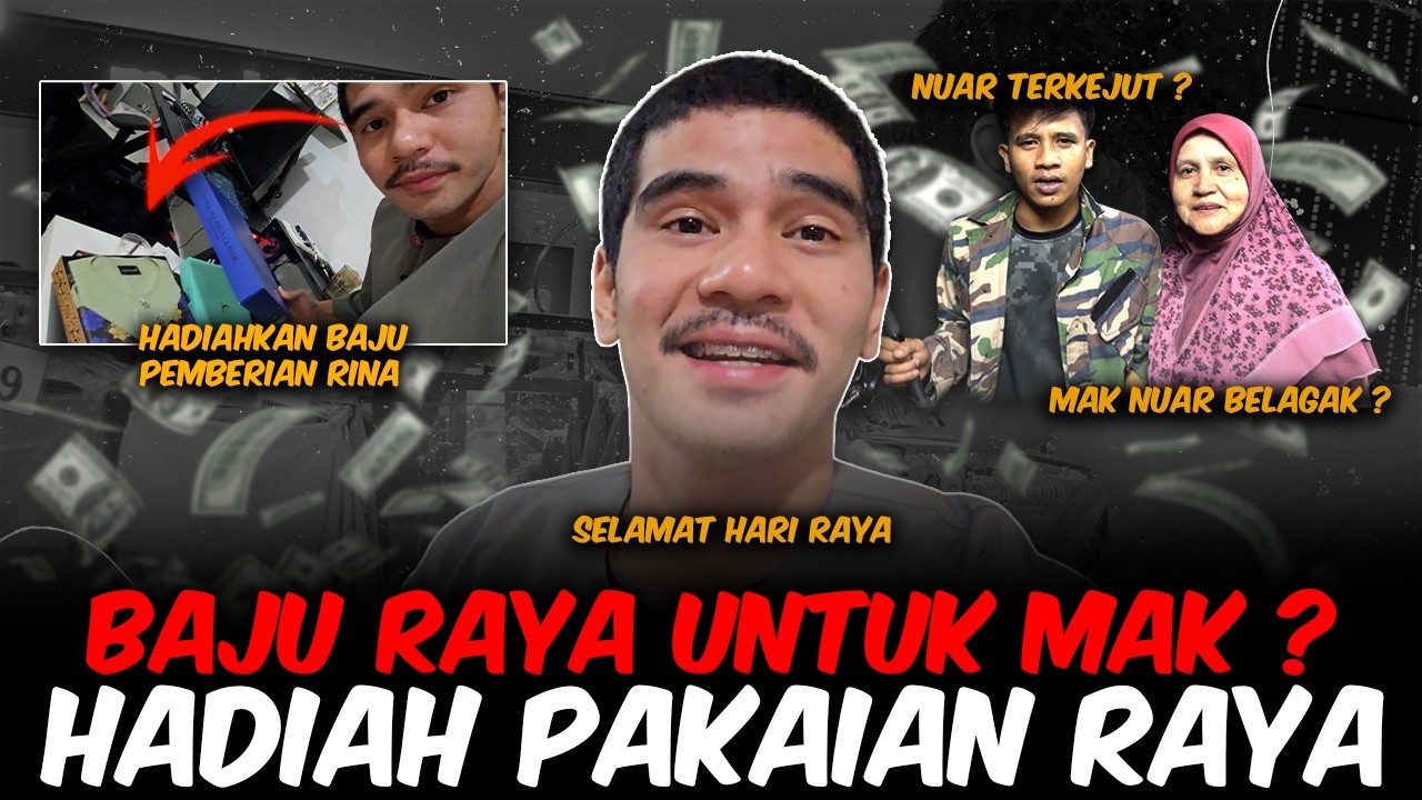 BAJU RAYA UNTUK NUAR DAN COMCONNER !! NUAR BUAT RINA MENANGIS !! 