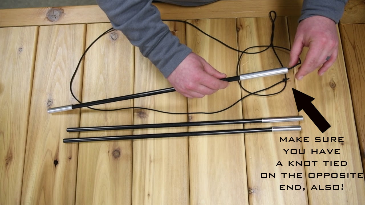 ALPS Mountaineering Tent Repair Tips - Restringing Fiberglass Poles